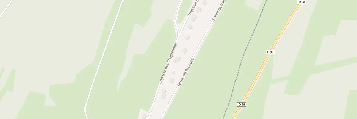 Plan du 5107 Sous le Reservoir à Grand-Corent