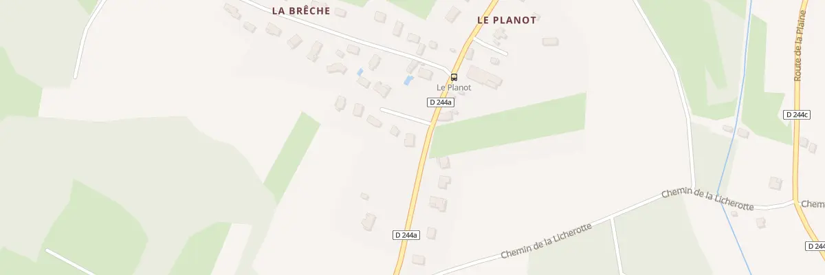 Plan du 13 Imp du Tircis à Arandon-Passins