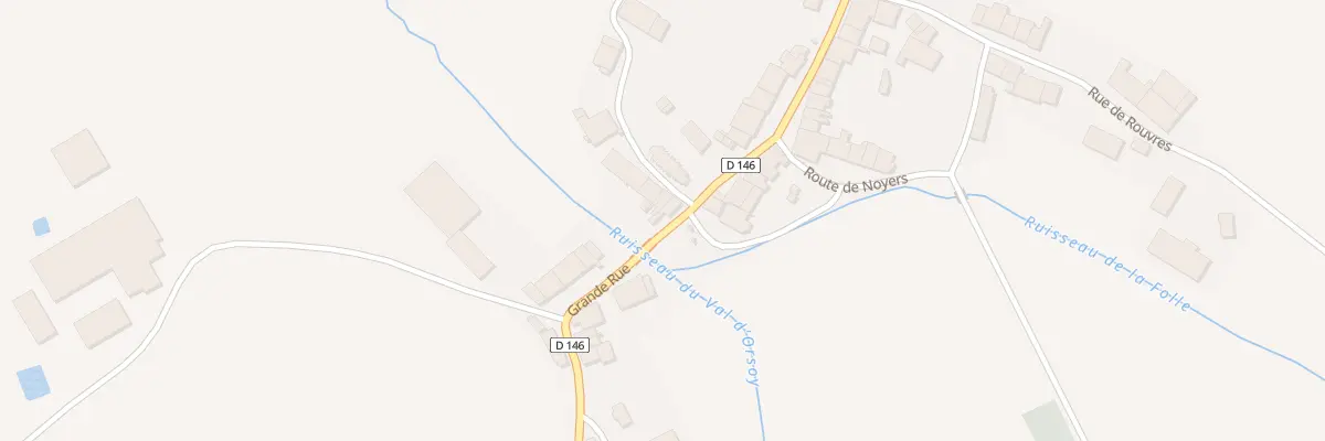 Plan du 1 Rue de Rimbeux à Ninville