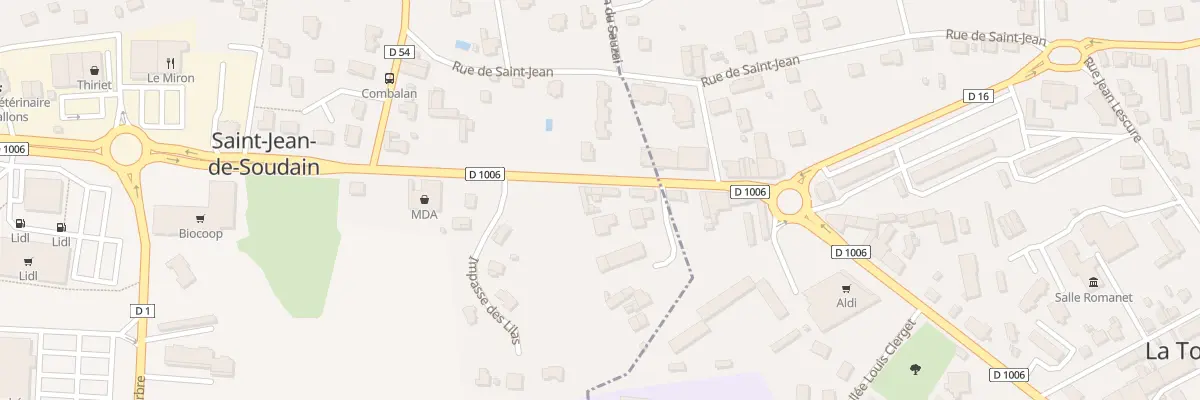 Plan du 121 Rte de Lyon à Saint-Jean-de-Soudain