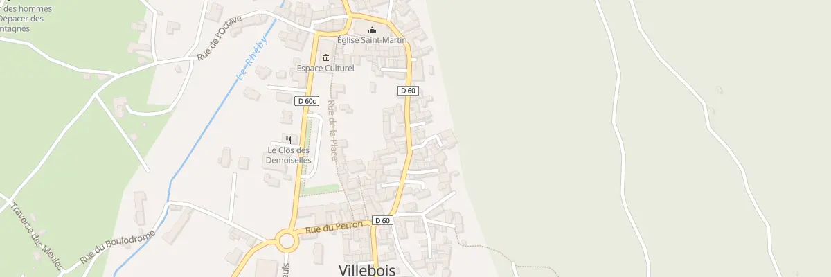 Plan du 165 Rue du Village à Villebois