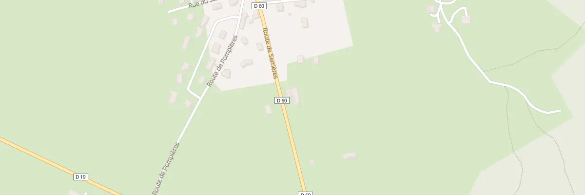 Plan du 795 Rte de Serrières à Villebois