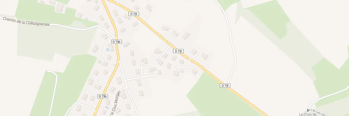 Plan du 250 Rte de Tullins à Izeaux