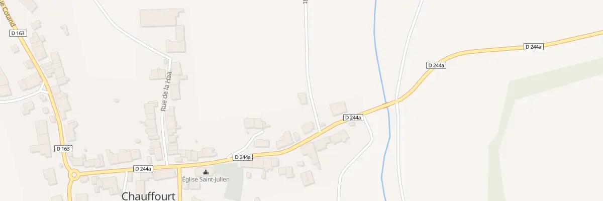Plan du 1 Che du Haut de Lalait à Chauffourt