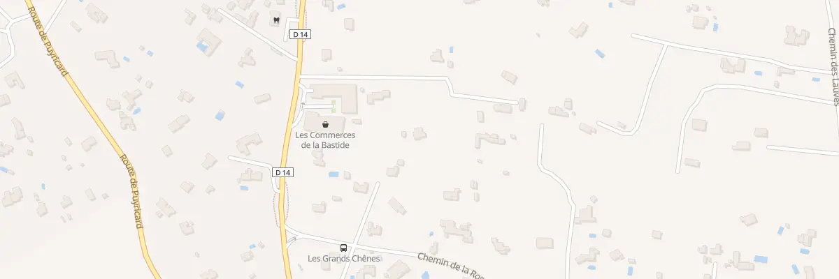 Plan du 450A Rte du Puy Ste Reparade à Aix-en-Provence