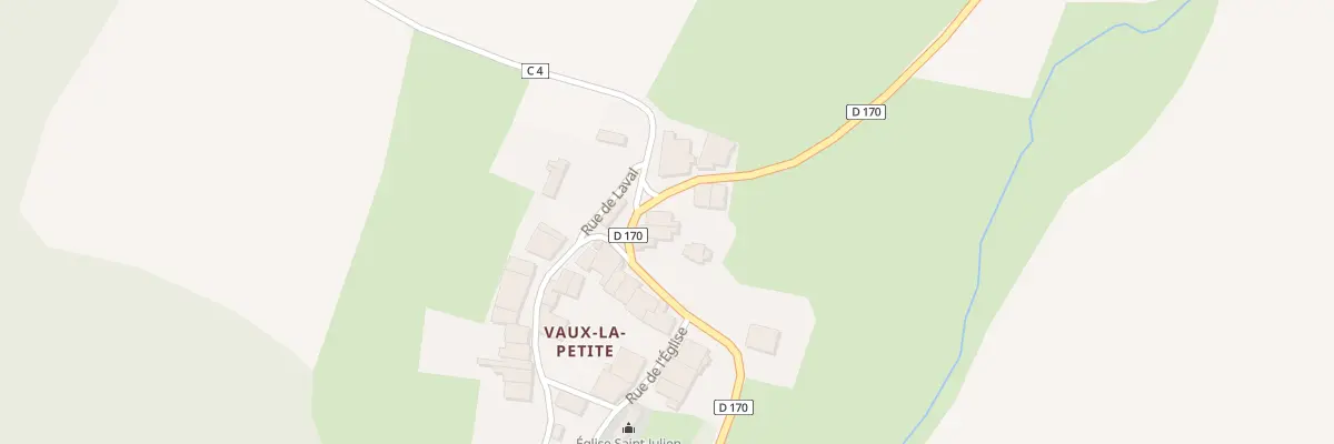 Plan du 1 Rue Principale à Saulvaux