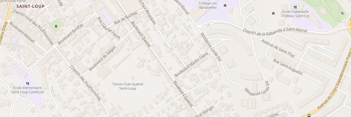 Plan du 95 Bd Queirel à Marseille 10e Arrondissement