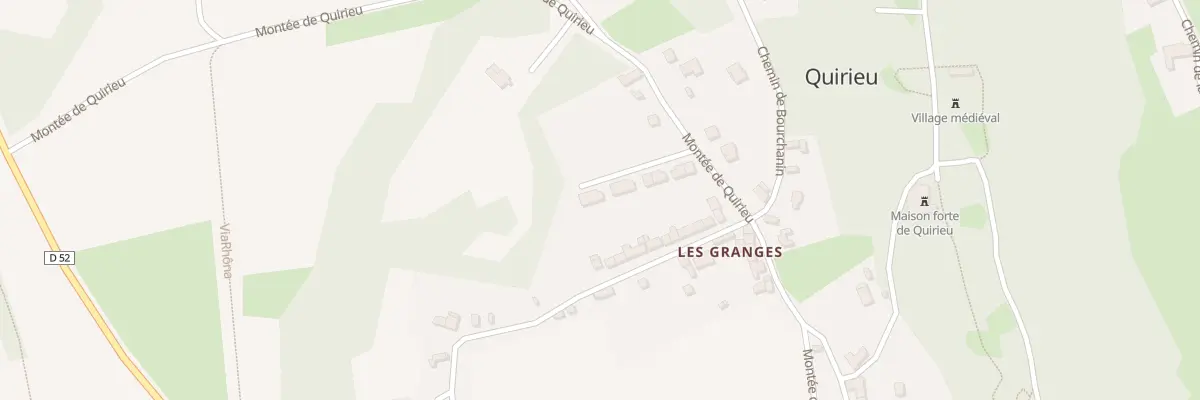 Plan du 2 Imp des Granges à Bouvesse-Quirieu