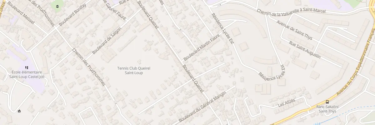 Plan du 105 Bd Queirel à Marseille 10e Arrondissement