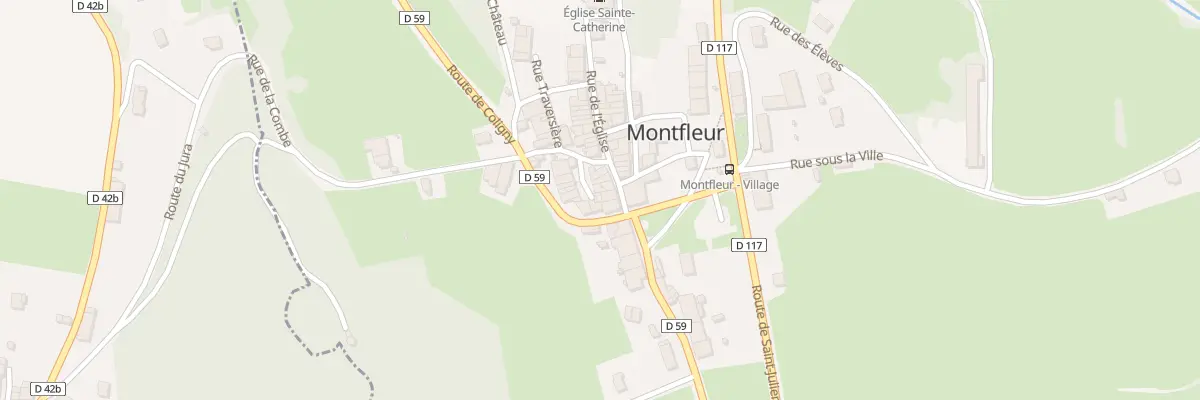 Plan du 3 Imp du Portail à Montfleur