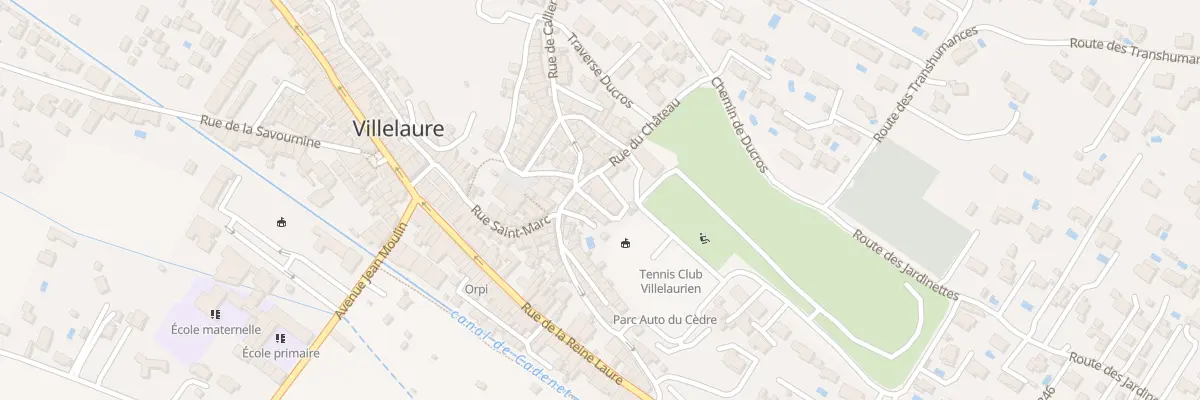 Plan du 5 Rue Tournante à Villelaure