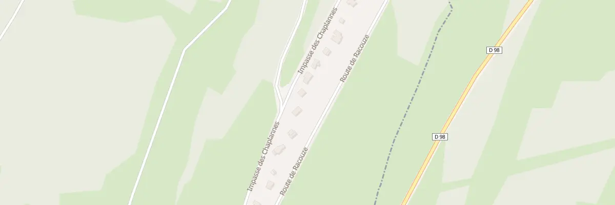 Plan du 5105 Sous le Reservoir à Grand-Corent