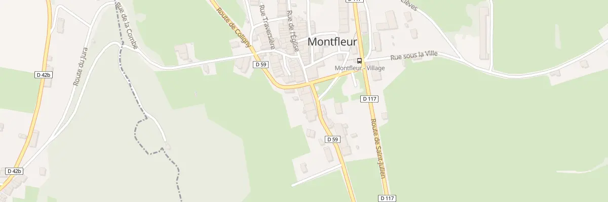 Plan du 5 Pl des Marronniers à Montfleur