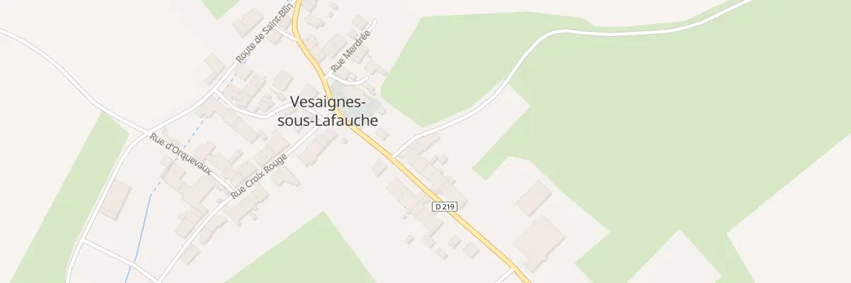 Plan du 2 Che Rural Dit de Brise-Poutot à Vesaignes-sous-Lafauche
