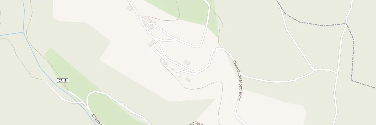 Plan du 1526 Che de Montferrier à Cras