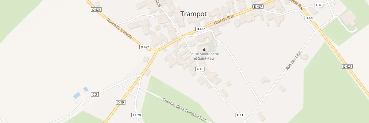 Plan du 12 Rue Morée à Trampot