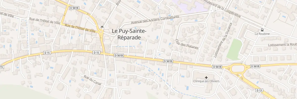Plan du 31 Av du Cours au Puy-Sainte-Réparade