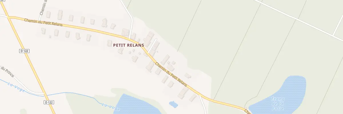 Plan du 5050 Au Petit Relans à Relans