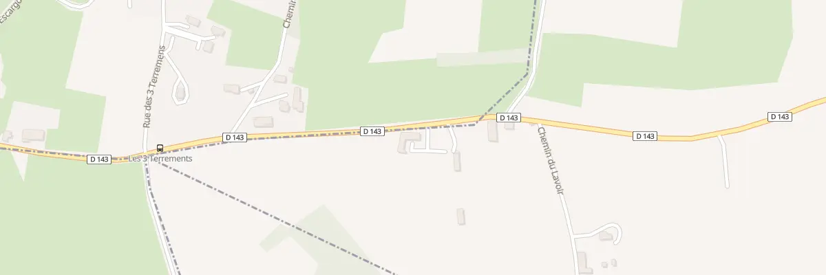 Plan du 2289 Rte de Bordenoud à Dolomieu
