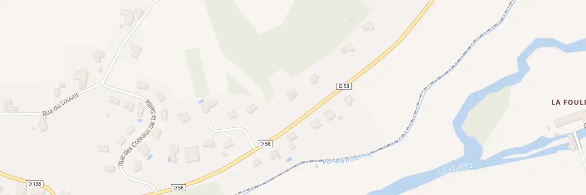 Plan du 45 Rue de la Bresse à Nance
