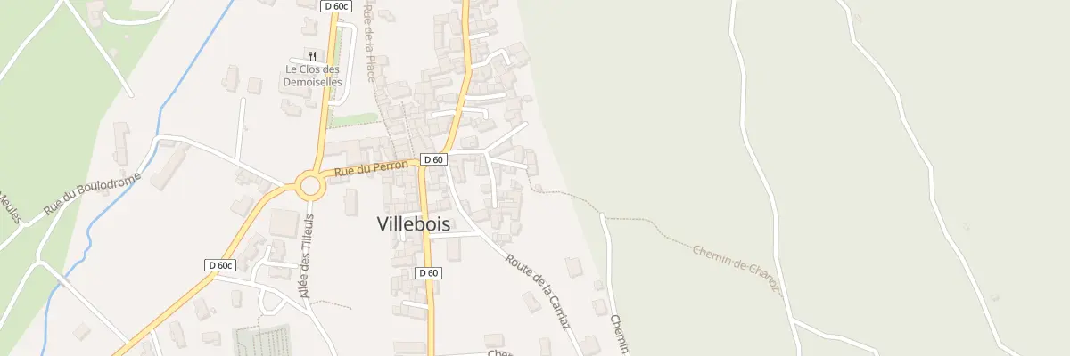 Plan du 5526 Rue du Village à Villebois
