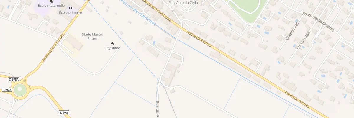 Plan du 69 Rue de la chevalière à Villelaure