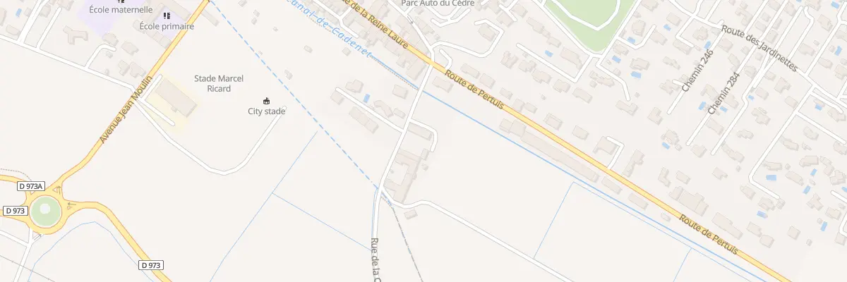 Plan du 67 Rue de la chevalière à Villelaure