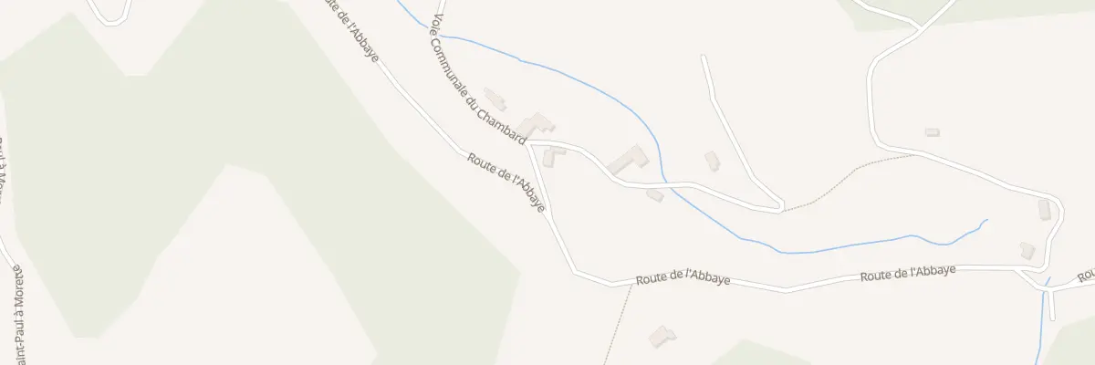 Plan du 1110 Combe de l’Abbaye à Saint-Paul-d’Izeaux