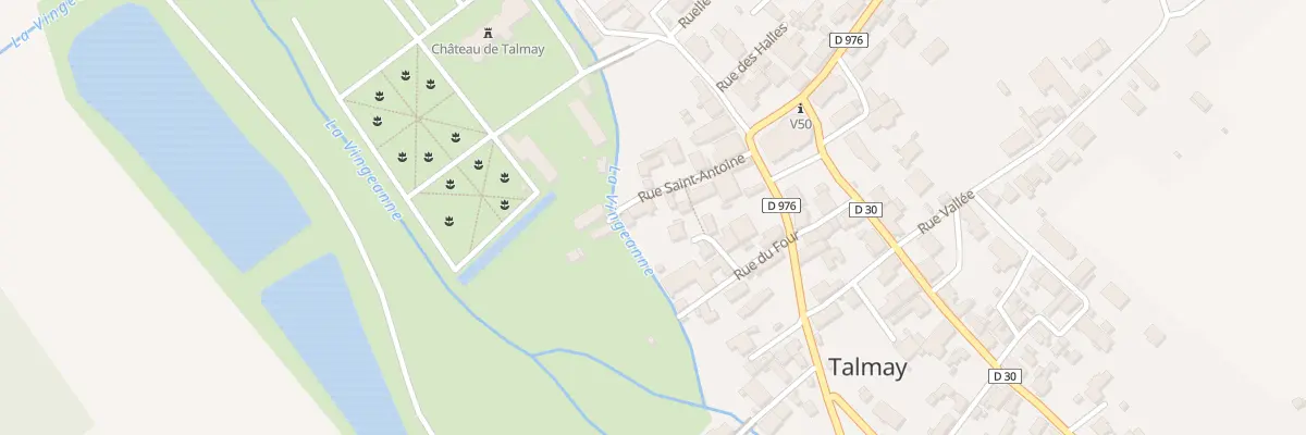 Plan du 5 Rue Saint-antoine à Talmay