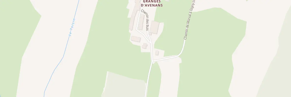 Plan du 600 Che des Buis à Andelot-Morval