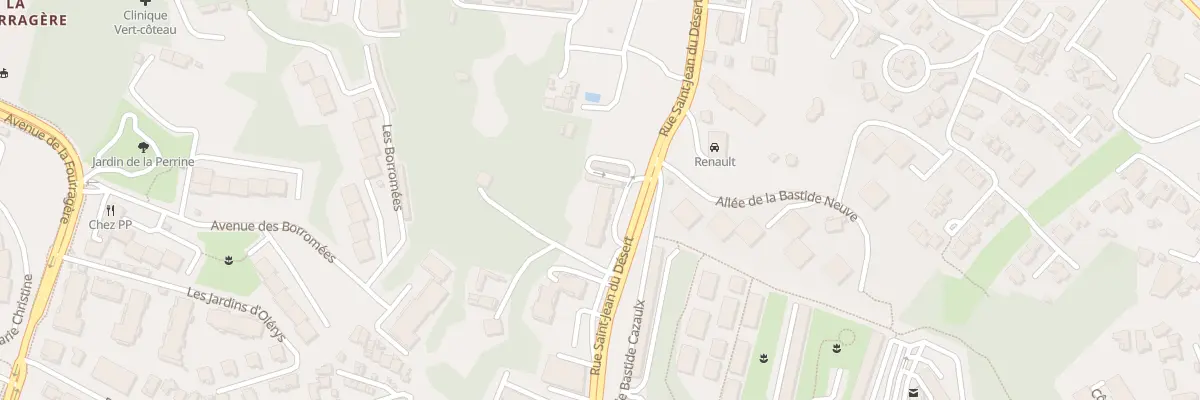 Plan du 34 Rue saint jean du desert à Marseille 12e Arrondissement