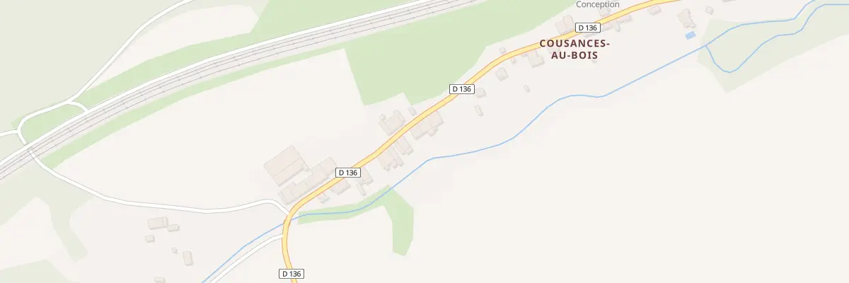 Plan du 6 Rue Ulysse Guinard à Cousances-lès-Triconville