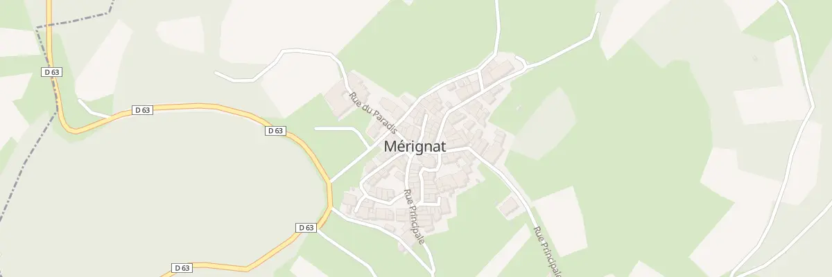 Plan du 31 Pl de l’Eglise à Mérignat