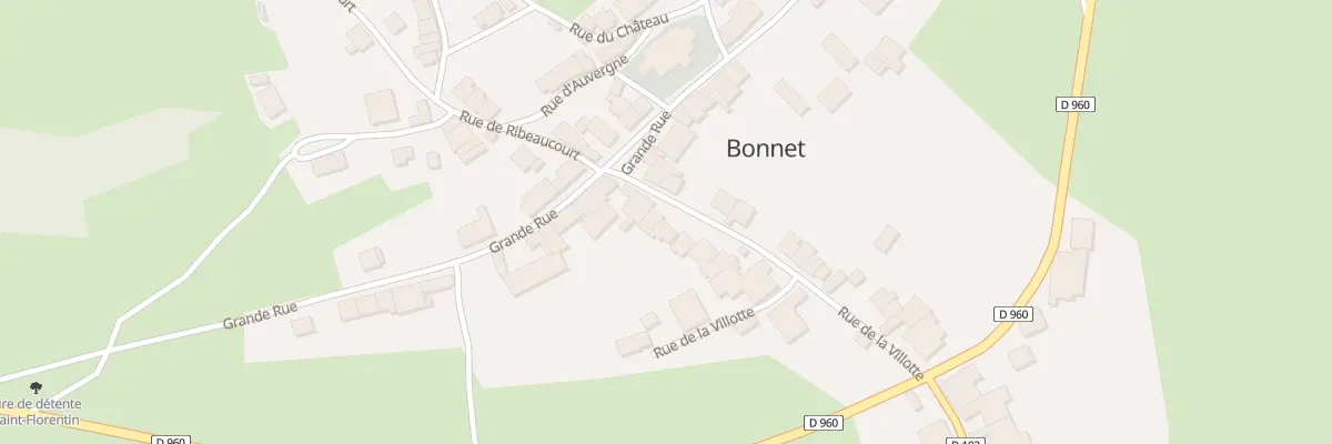 Plan du 4 Rue de la Villotte à Bonnet