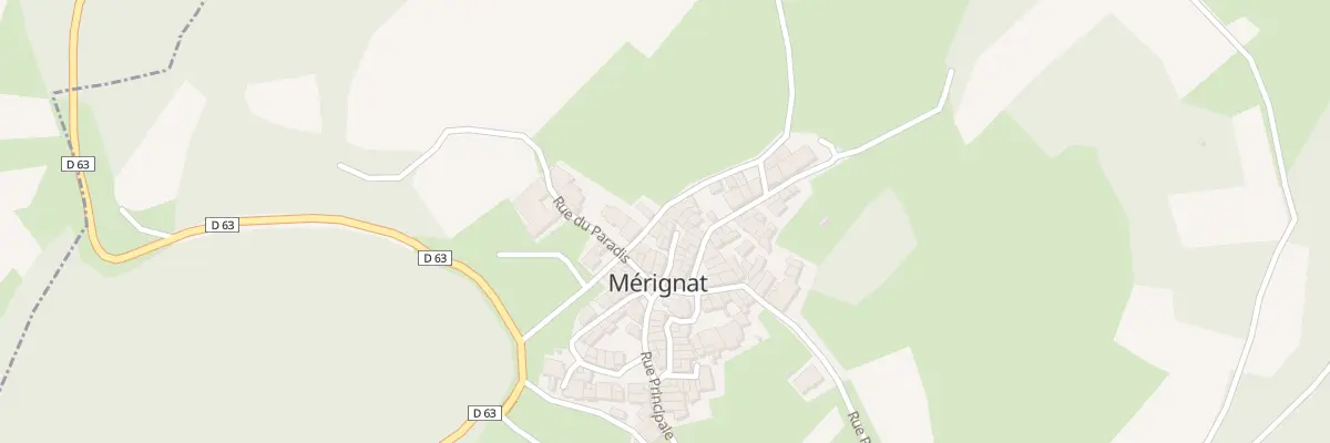 Plan du 136 Rue de Rivarel à Mérignat