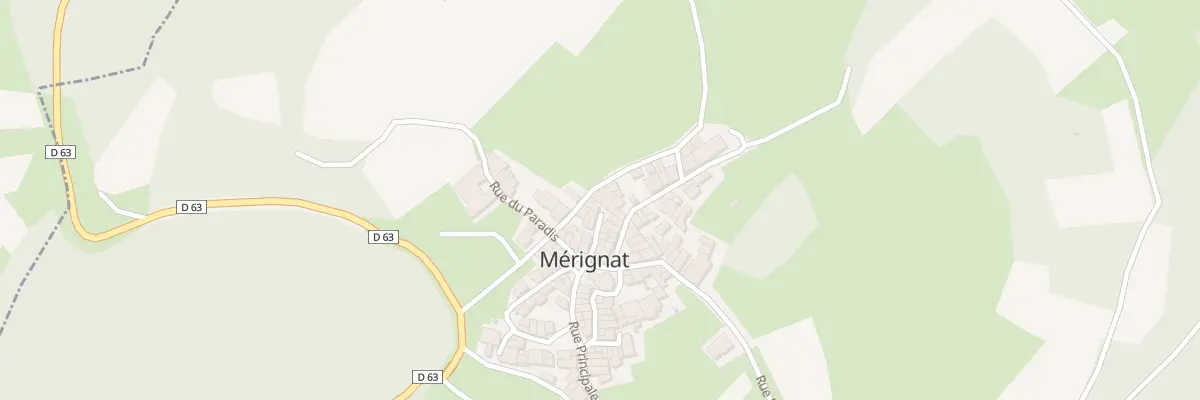 Plan du 142 Rue de Rivarel à Mérignat