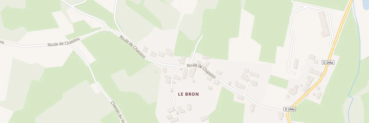 Plan du 5372 Les Granges à Arandon-Passins