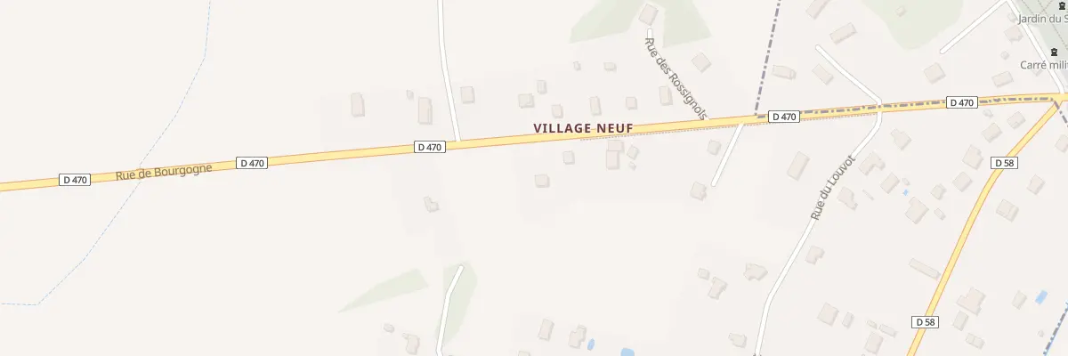 Plan du 31 Rue de Bourgogne à Nance