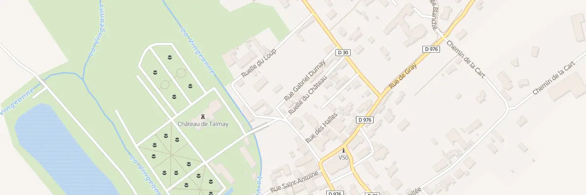 Plan du 2 Rue Gabriel Dumay à Talmay