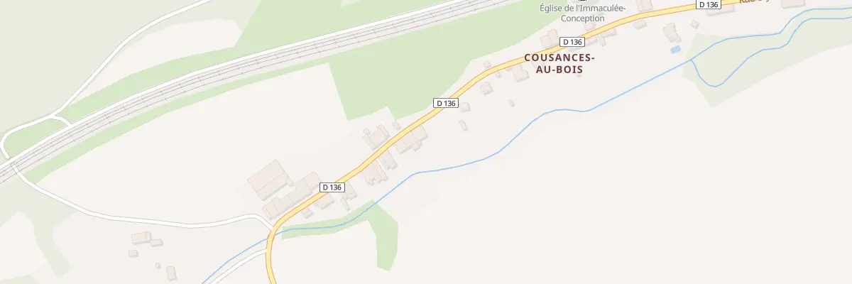 Plan du 8 Rue Ulysse Guinard à Cousances-lès-Triconville