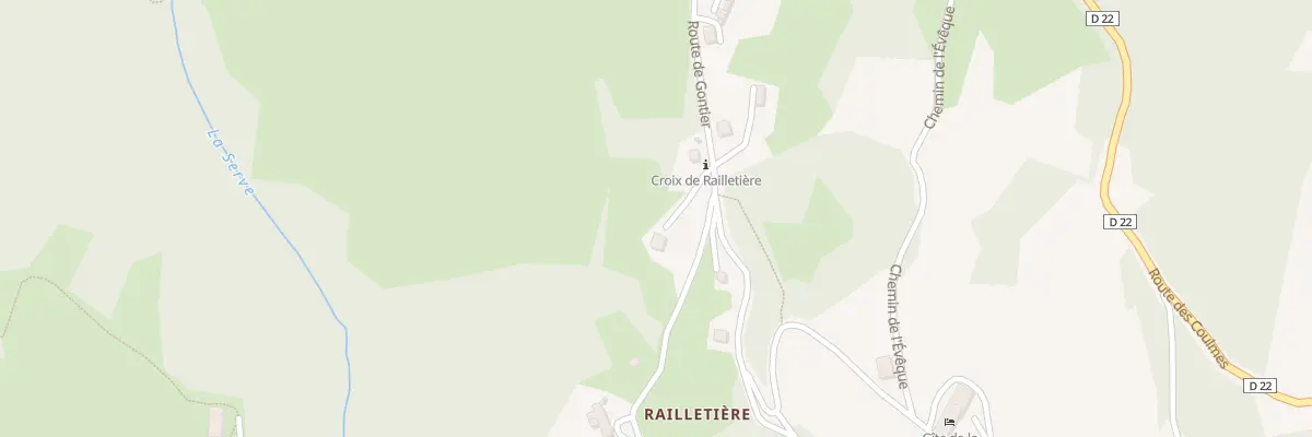 Plan du 325 Rte de Gontier à Malleval-en-Vercors