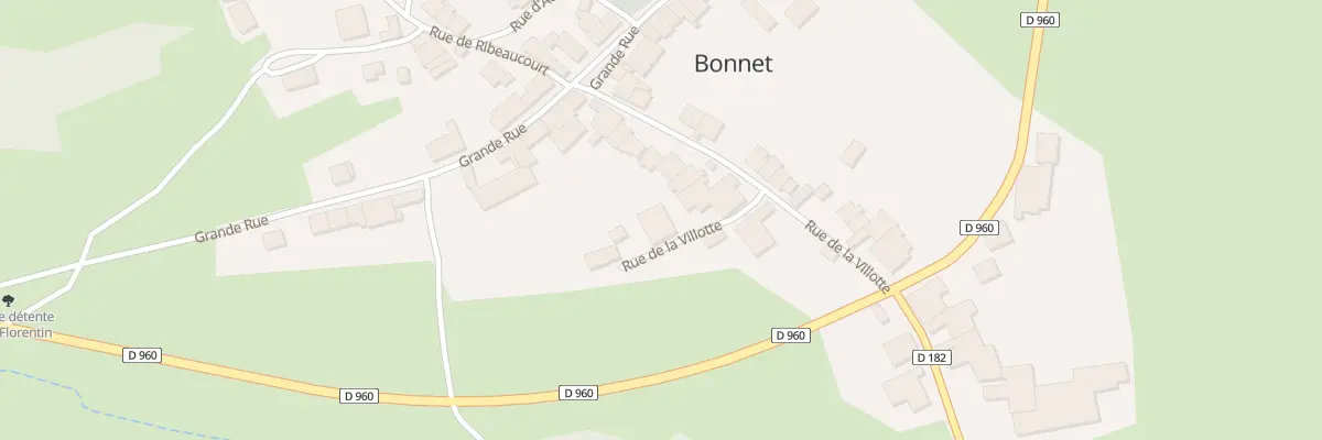 Plan du 16 Rue de la Villotte à Bonnet
