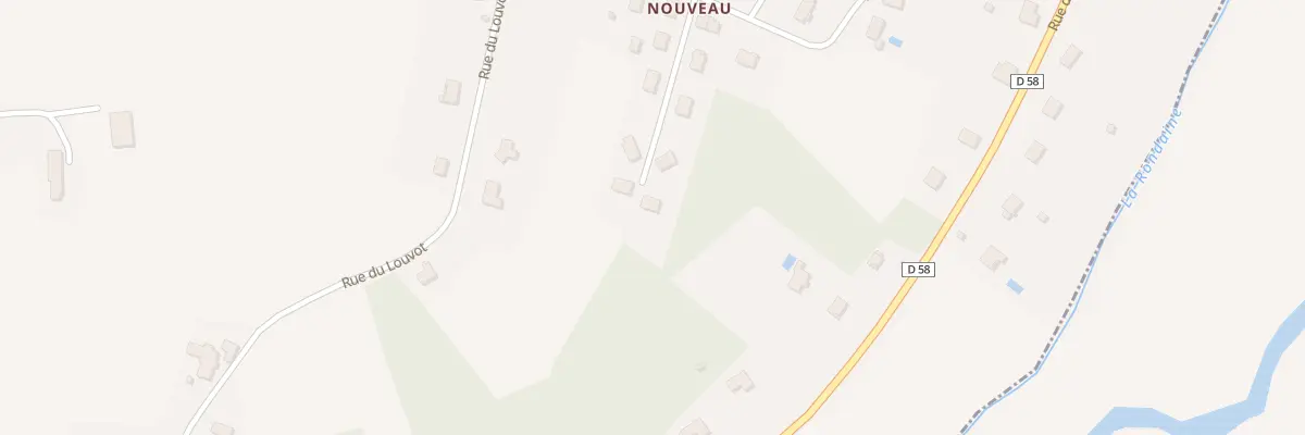Plan du 11 Rue du Louvot à Nance