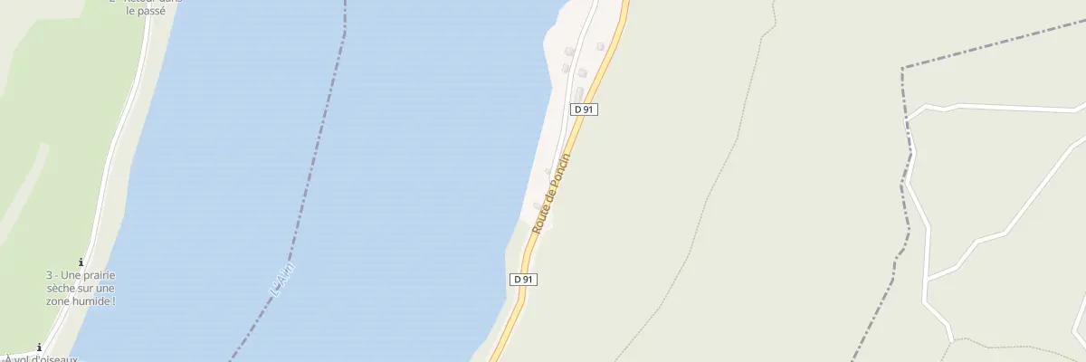 Plan du 5086 Entre Roche à Serrières-sur-Ain