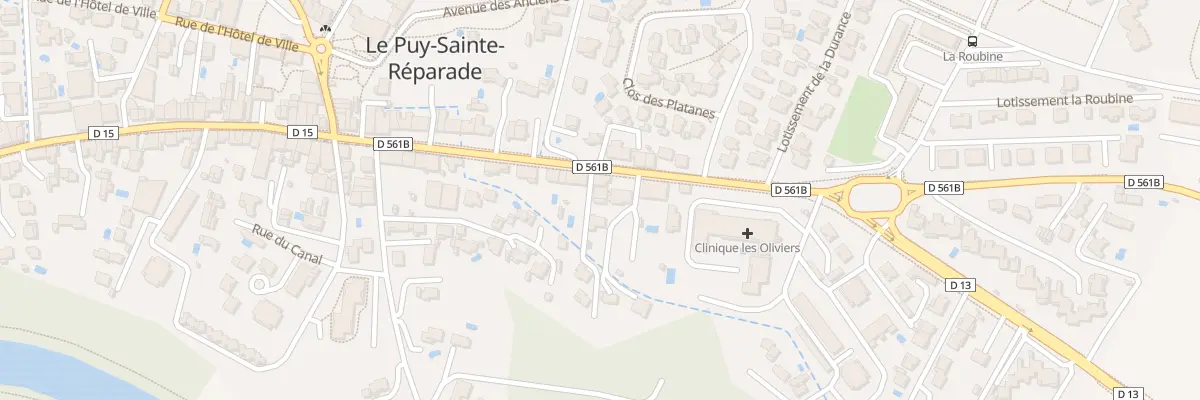 Plan du 30 Av du Cours au Puy-Sainte-Réparade