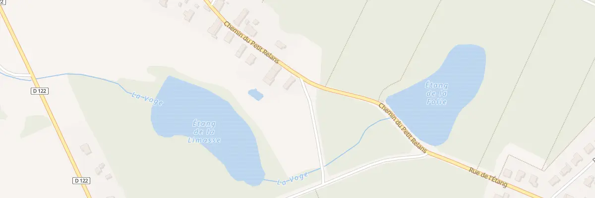 Plan du 1 Petit Relans à Relans