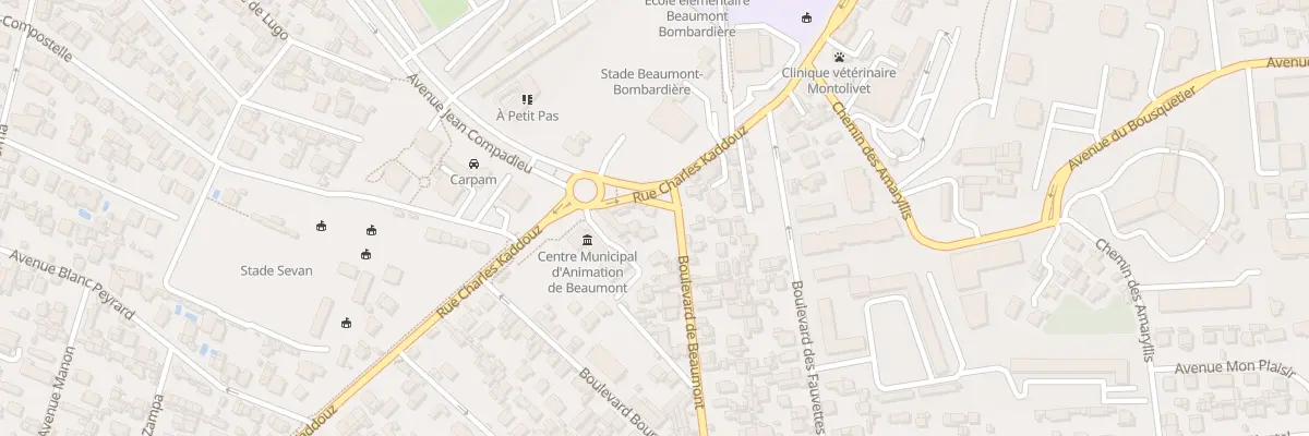 Plan du 139 Bd de Beaumont à Marseille 12e Arrondissement