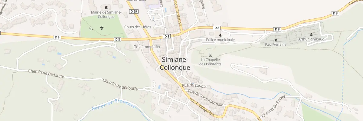 Plan du 5682 Le Village à Simiane-Collongue