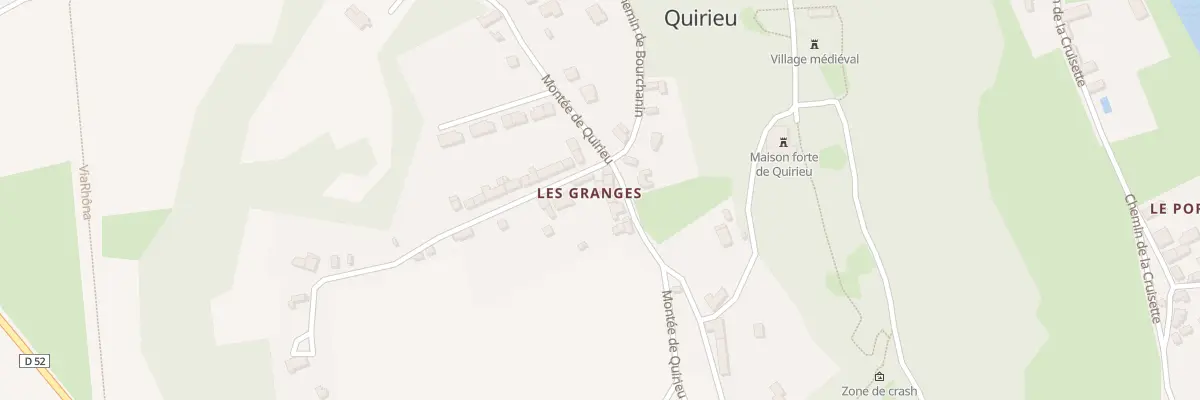 Plan du 294 Mte de Quirieu à Bouvesse-Quirieu