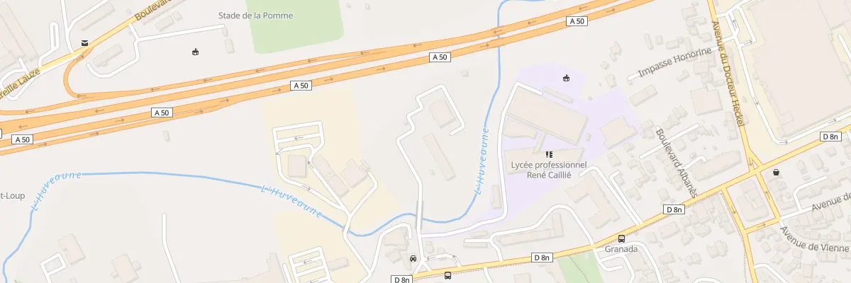 Plan du 173 Bd de Saint Loup à Marseille 11e Arrondissement